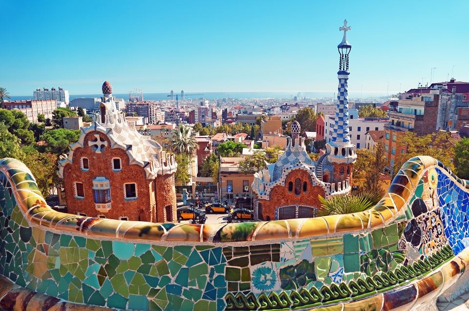 barcelona park guell