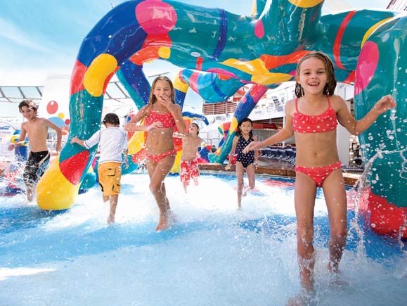 kids on a cruise