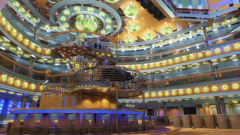 10 Amazing Cruise Ship Atriums