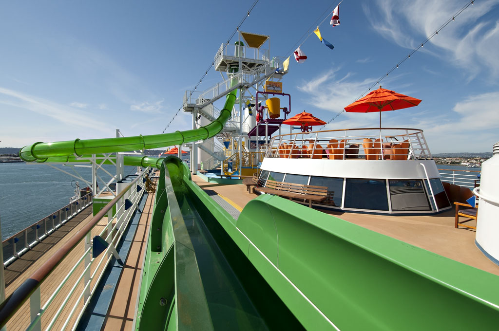 Carnival Spirit Waterslides