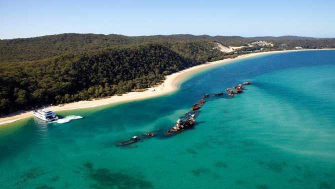 moreton island cruise