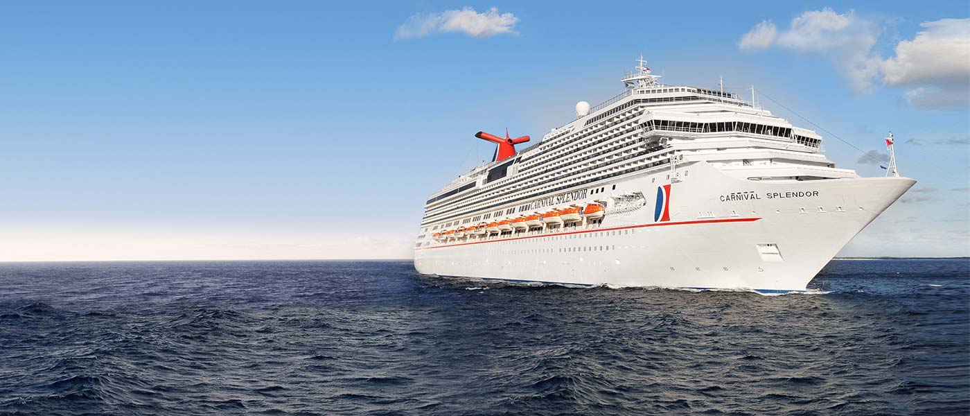 Carnival Splendor at sea